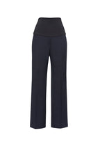 Cool Stretch Womens Maternity Pant - Navy back