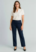 Cool Stretch Womens Relaxed Pant - Navy