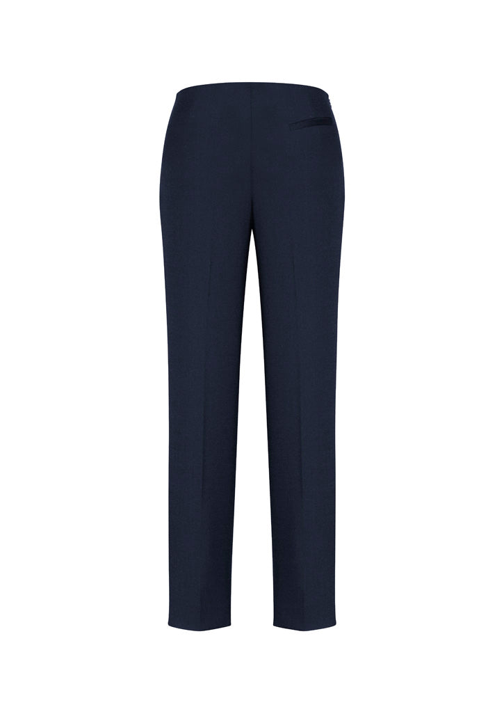 Cool Stretch Womens Bandless Slim Leg Pant - Navy back
