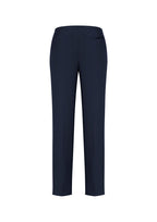 Cool Stretch Womens Bandless Slim Leg Pant - Navy back