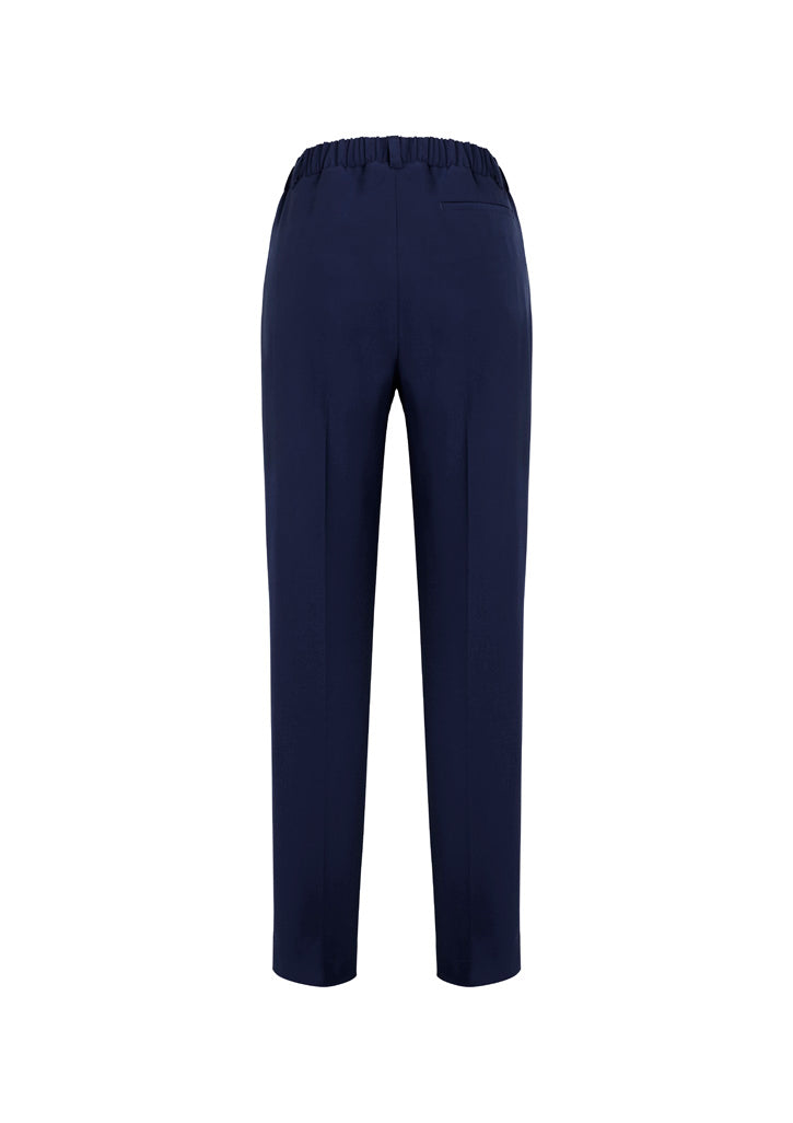 Siena Womens Bandless Elastic Waist Pant - Marine back