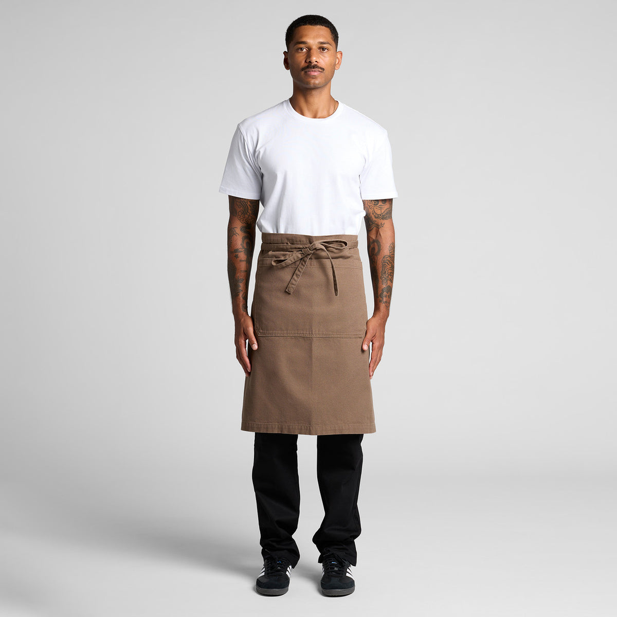 AS Colour Canvas Half Apron 1081 model image