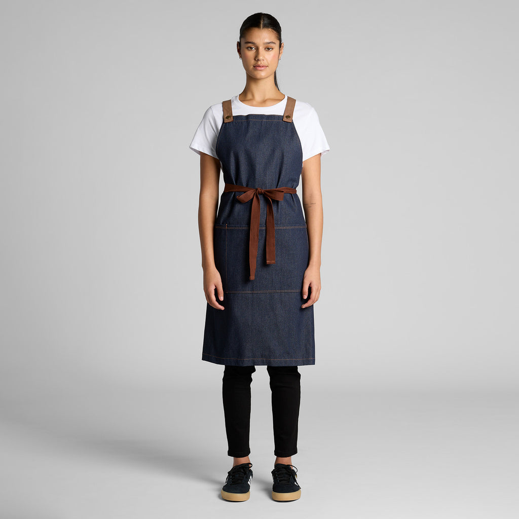 AS Colour Denim Apron 1084 model image