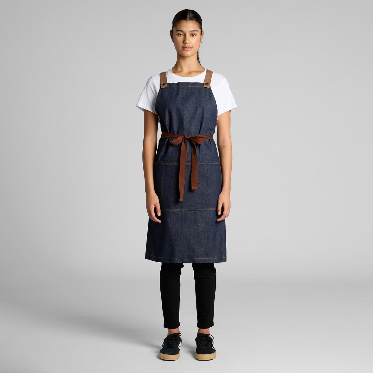 AS Colour Denim Apron 1084 model image