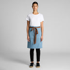 AS Colour Denim Half Apron 1085 model image