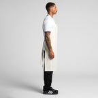 AS Colour Linen Apron 1086 side model view