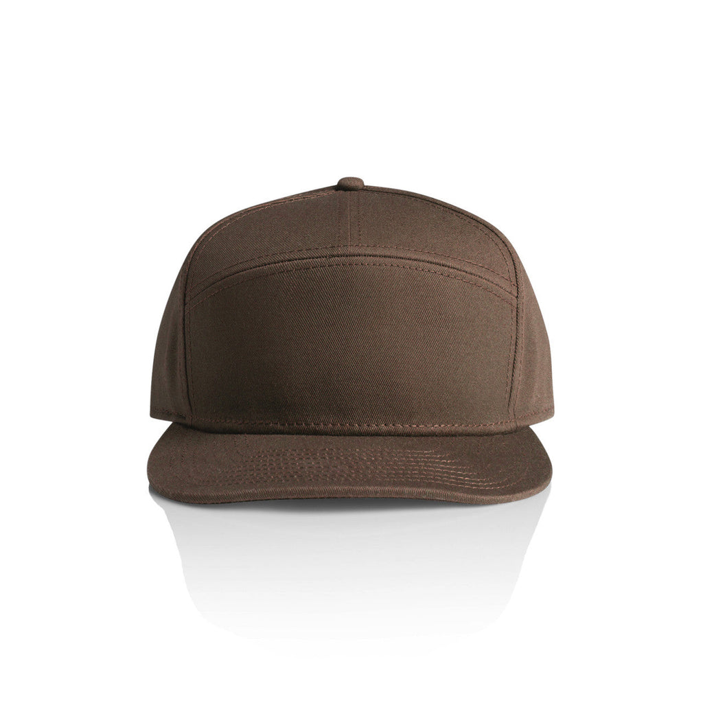 Stock 7-Panel Cap | 1184 - WALNUT