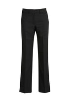Comfort Wool Stretch Womens Relaxed Pant - Black