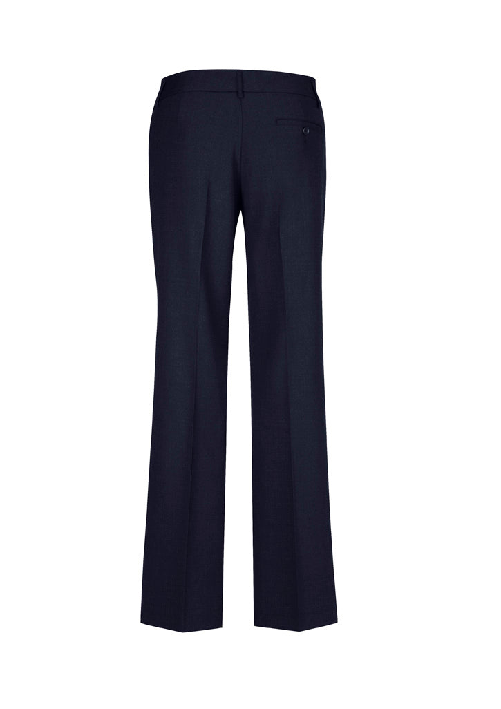 Comfort Wool Stretch Womens Relaxed Pant - Navy back