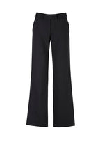 Comfort Wool Stretch Womens Adjustable Waist Pant - Black