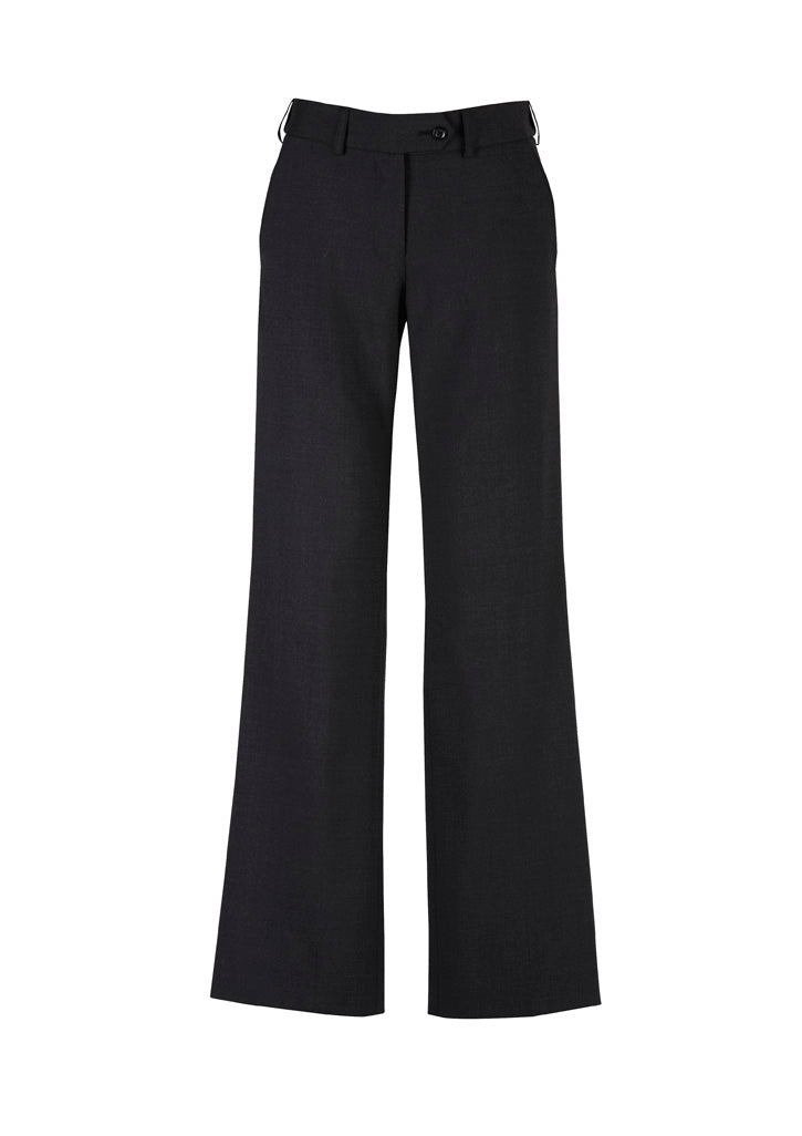 Comfort Wool Stretch Womens Adjustable Waist Pant - Black