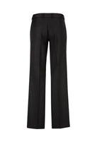 Comfort Wool Stretch Womens Adjustable Waist Pant - Black back