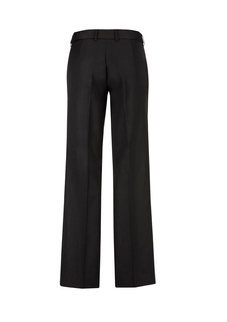 Comfort Wool Stretch Womens Adjustable Waist Pant - Black back