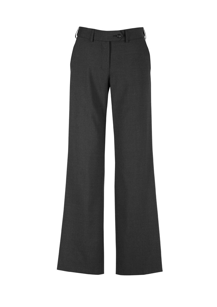 Comfort Wool Stretch Womens Adjustable Waist Pant - Charcoal