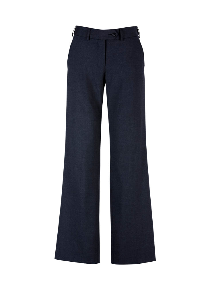 Comfort Wool Stretch Womens Adjustable Waist Pant - Navy back