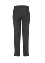 Comfort Wool Stretch Womens Slim Leg Pant - Charcoal back