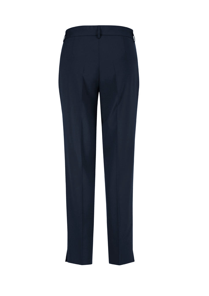 Comfort Wool Stretch Womens Slim Leg Pant - Navy back