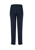 Comfort Wool Stretch Womens Slim Leg Pant - Navy back