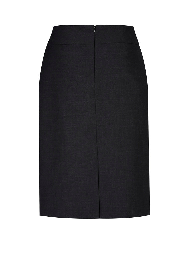 Cool Stretch Womens Relaxed Fit Lined Skirt - Black back