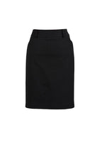 Cool Stretch Womens Multi-Pleat Skirt - Black