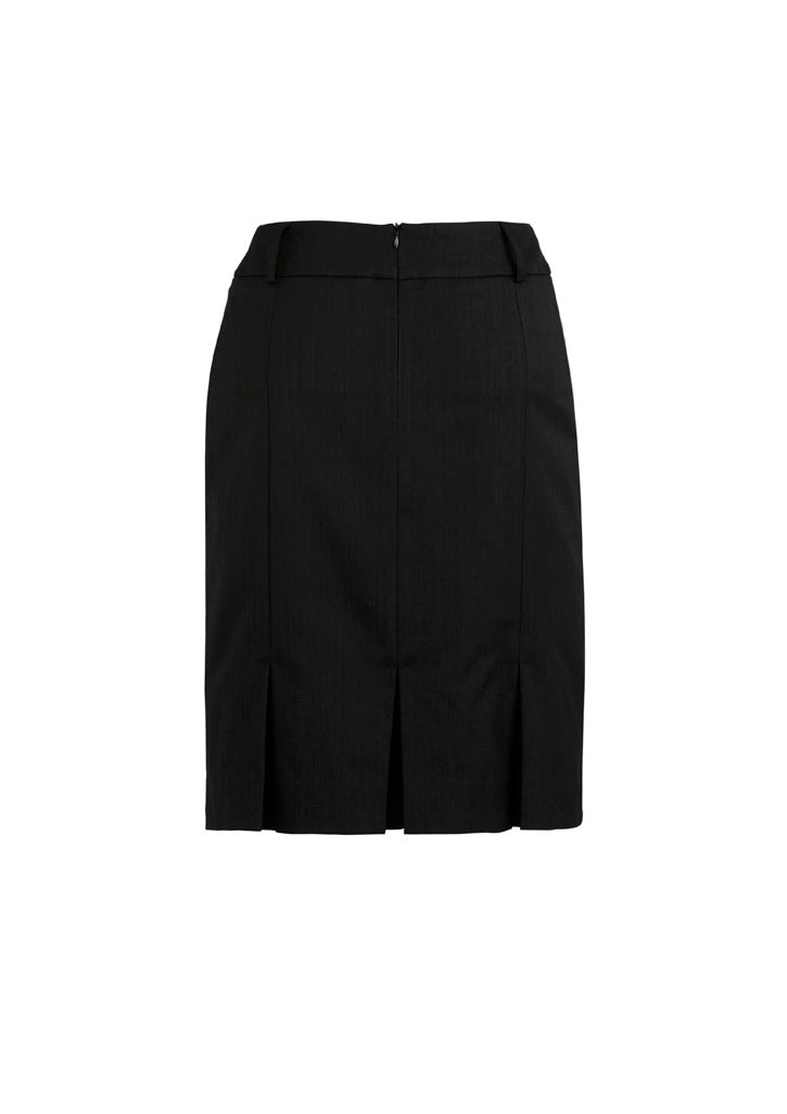 Cool Stretch Womens Multi-Pleat Skirt - Black back