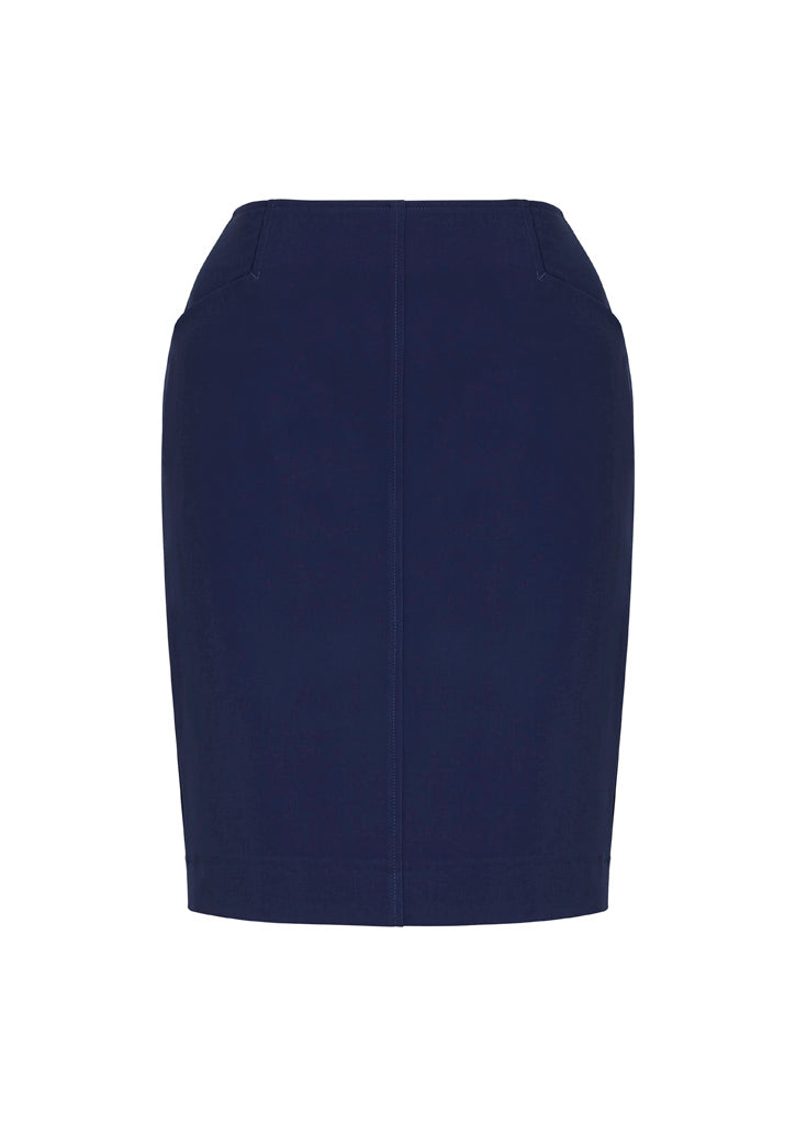 Siena Womens Bandless Pencil Skirt - Marine back
