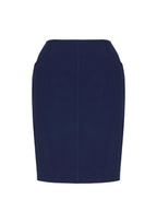 Siena Womens Bandless Pencil Skirt - Marine back