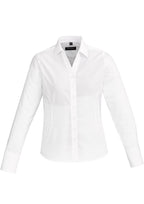 Hudson Womens Long Sleeve Shirt - White