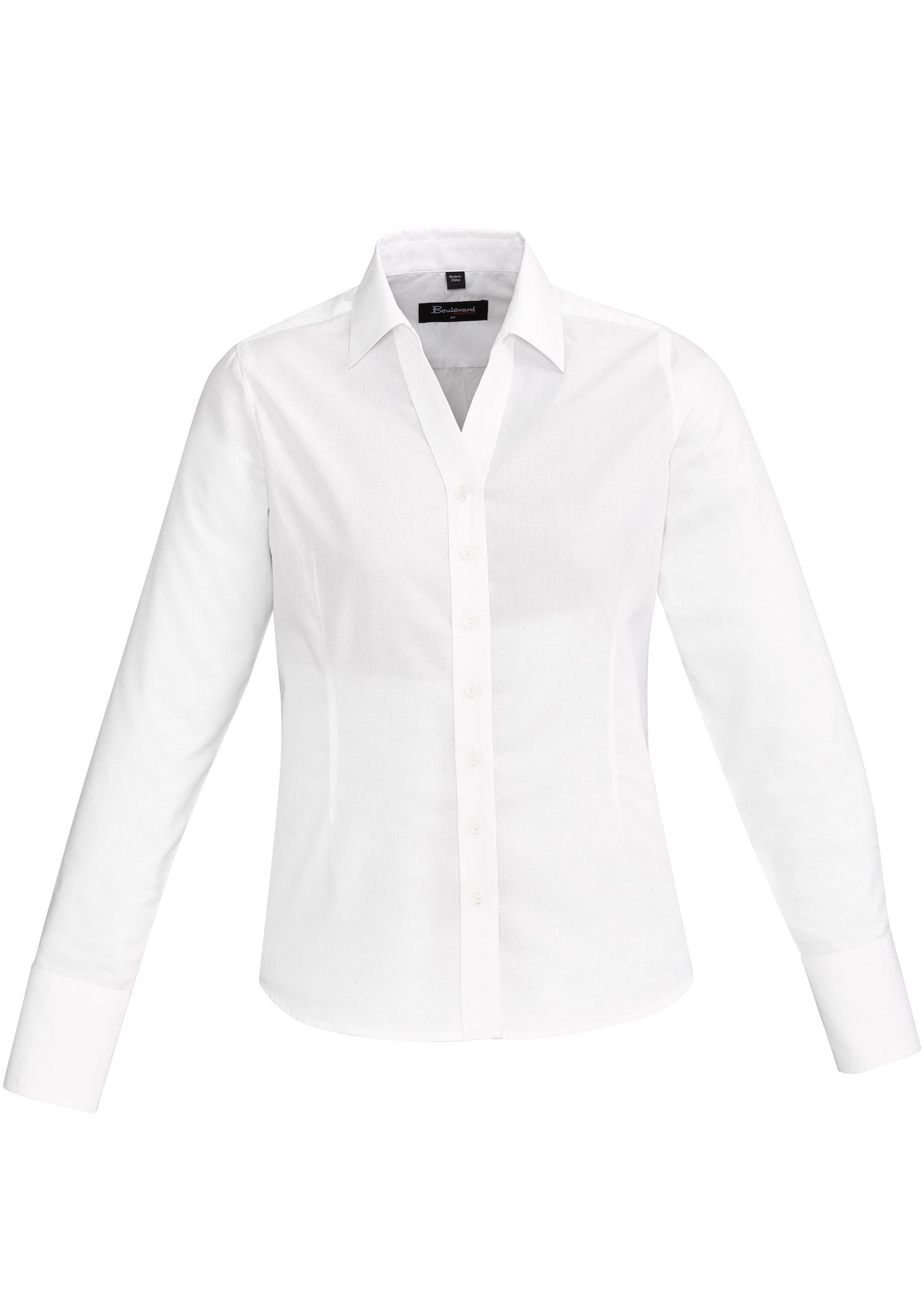 Hudson Womens Long Sleeve Shirt - White
