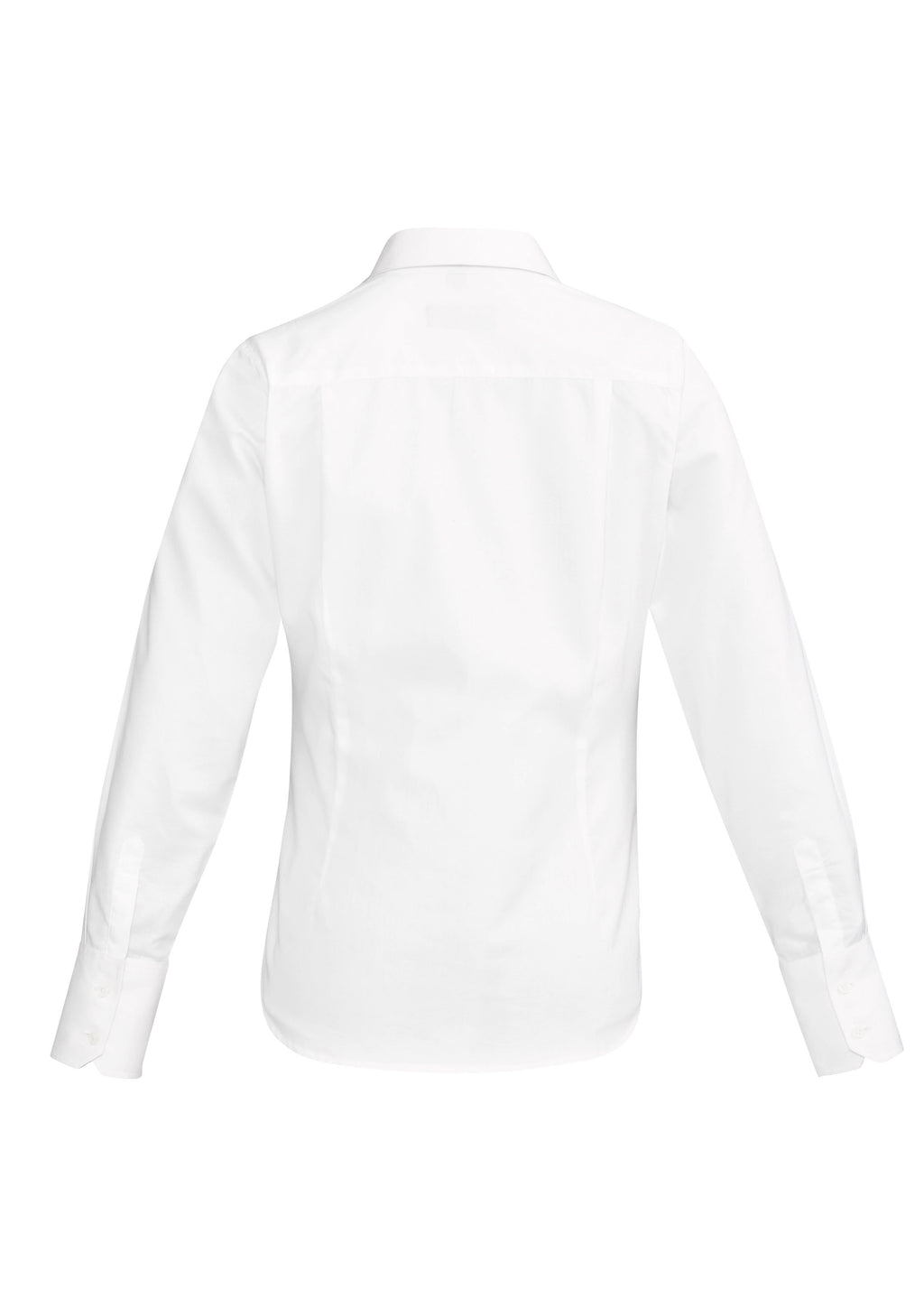 Hudson Womens Long Sleeve Shirt - White back