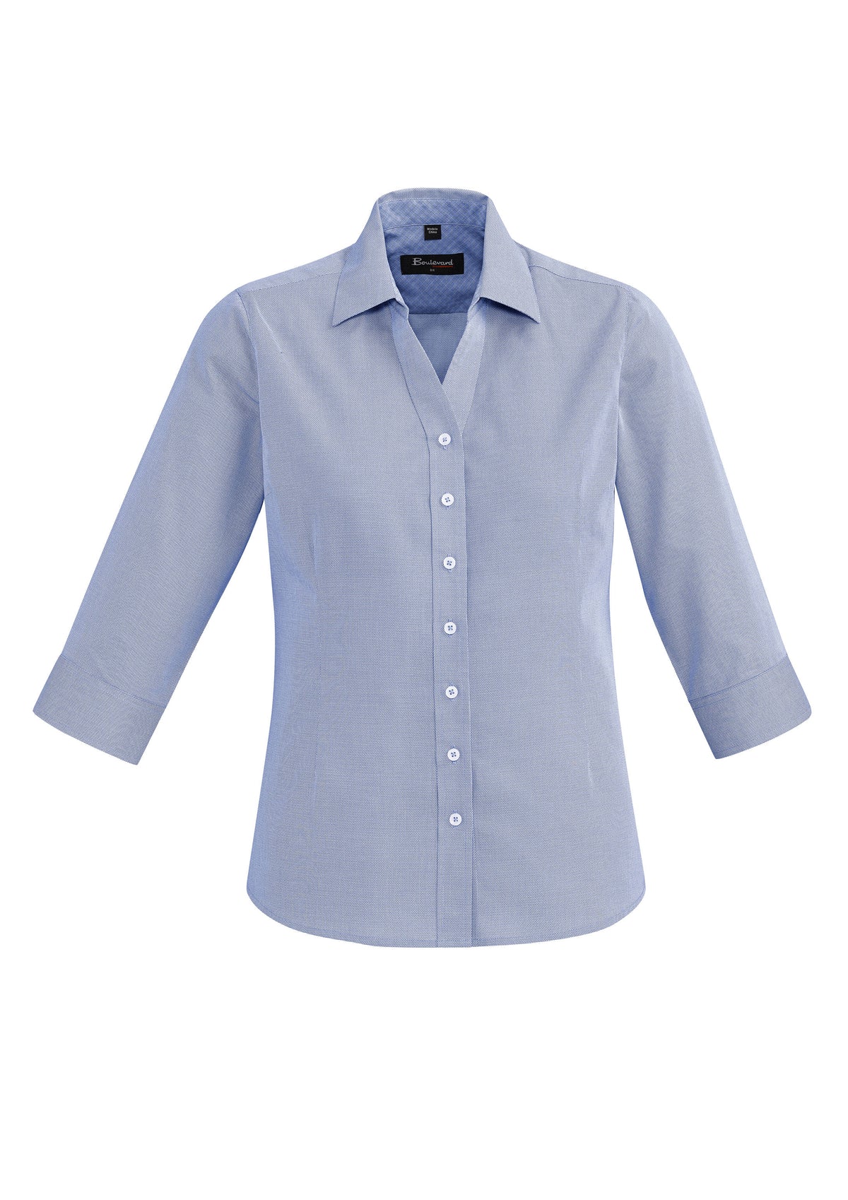Hudson Womens 3/4 Sleeve Shirt - Patriot Blue