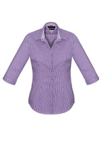 Newport Womens 3/4 Sleeve Shirt - Purple Reign
