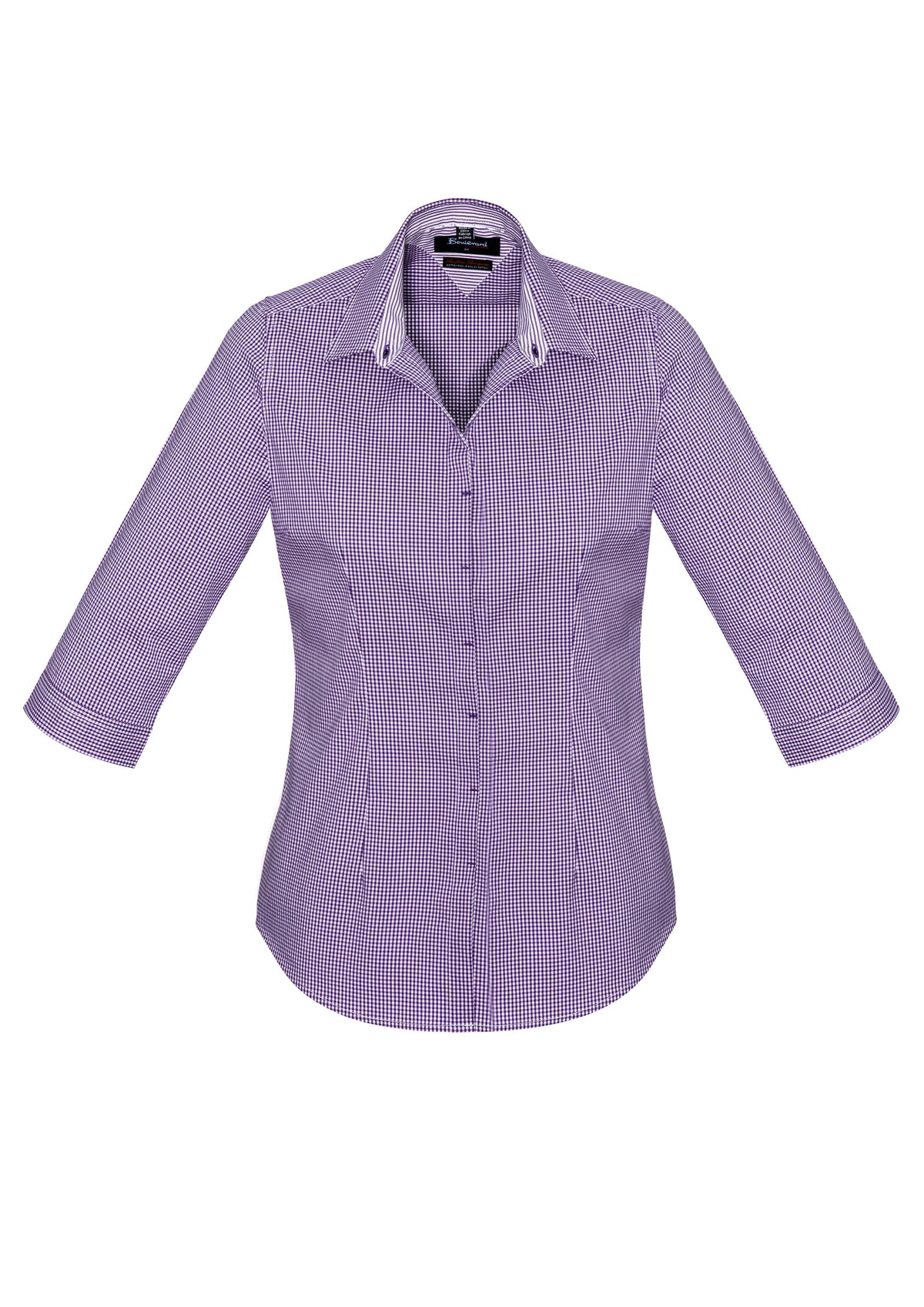 Newport Womens 3/4 Sleeve Shirt - Purple Reign