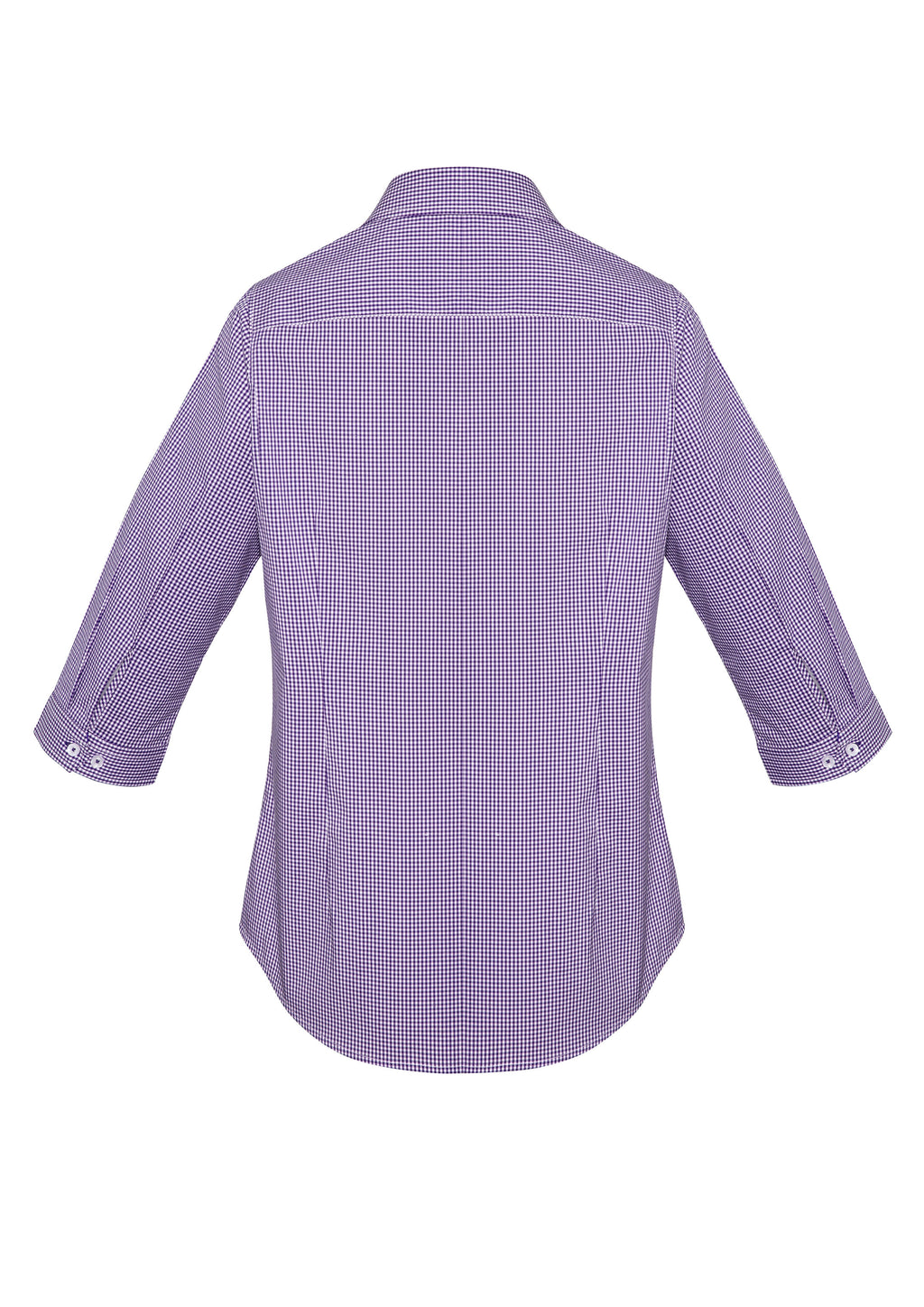 Newport Womens 3/4 Sleeve Shirt - Purple Reign back