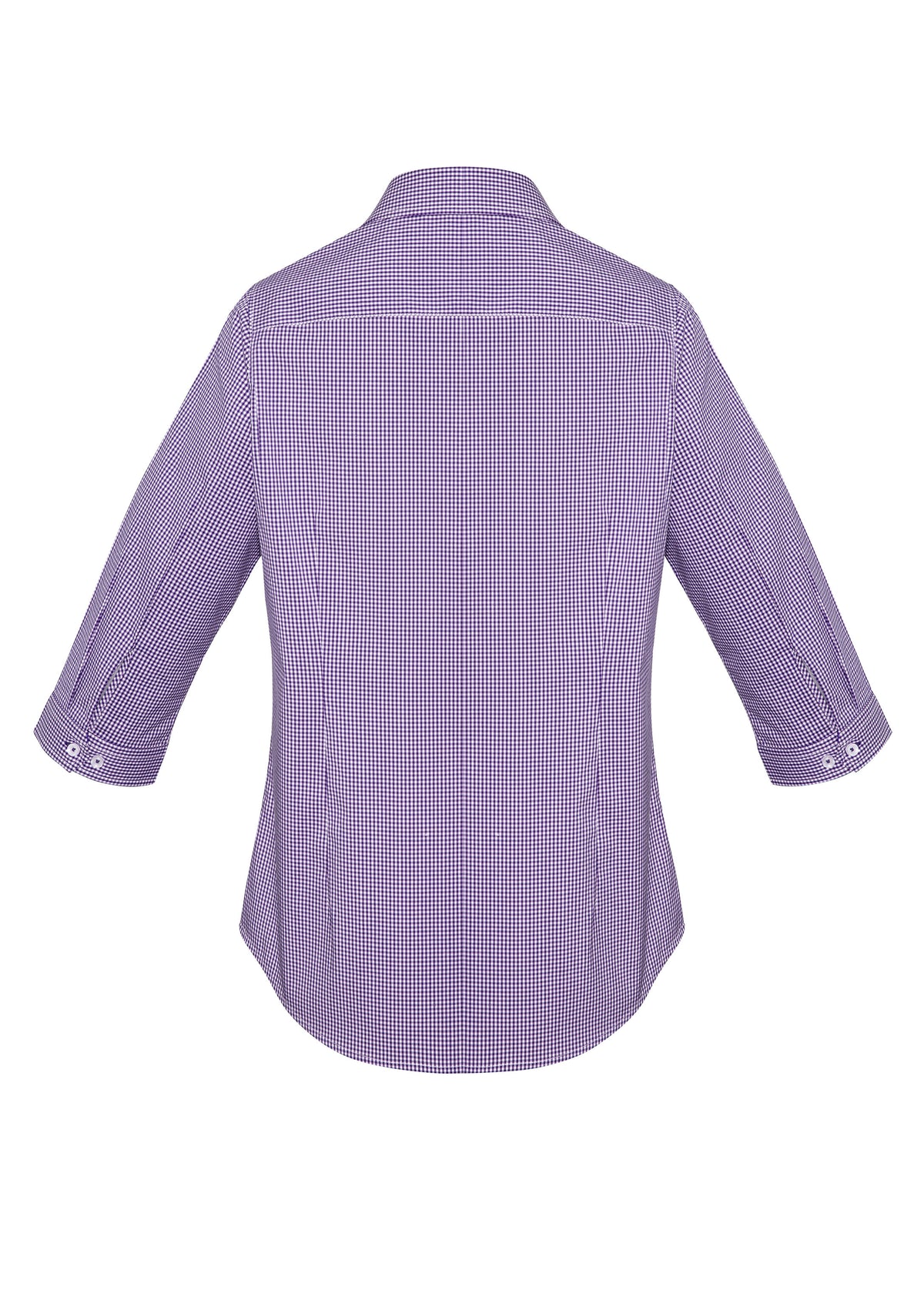 Newport Womens 3/4 Sleeve Shirt - Purple Reign back