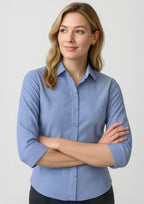 Newport Womens 3/4 Sleeve Shirt - French Navy