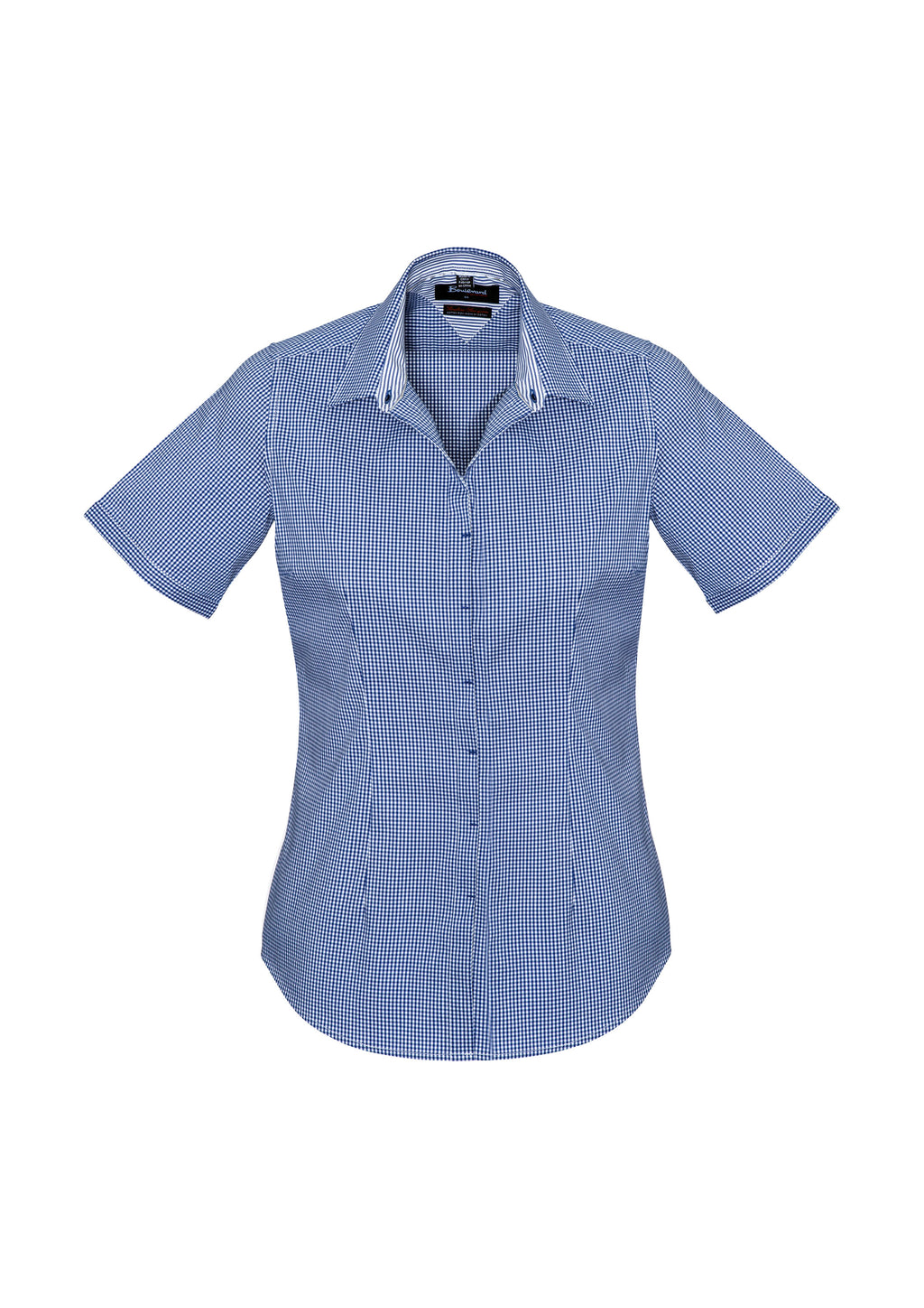 Newport Womens Short Sleeve Shirt - French Navy back