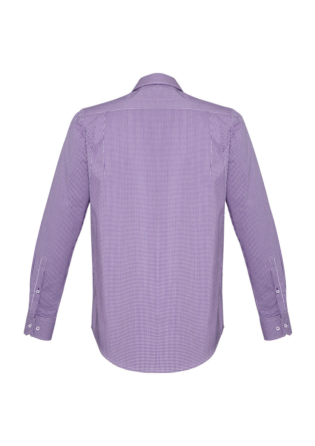 Newport Mens Long Sleeve Shirt - Purple Reign back