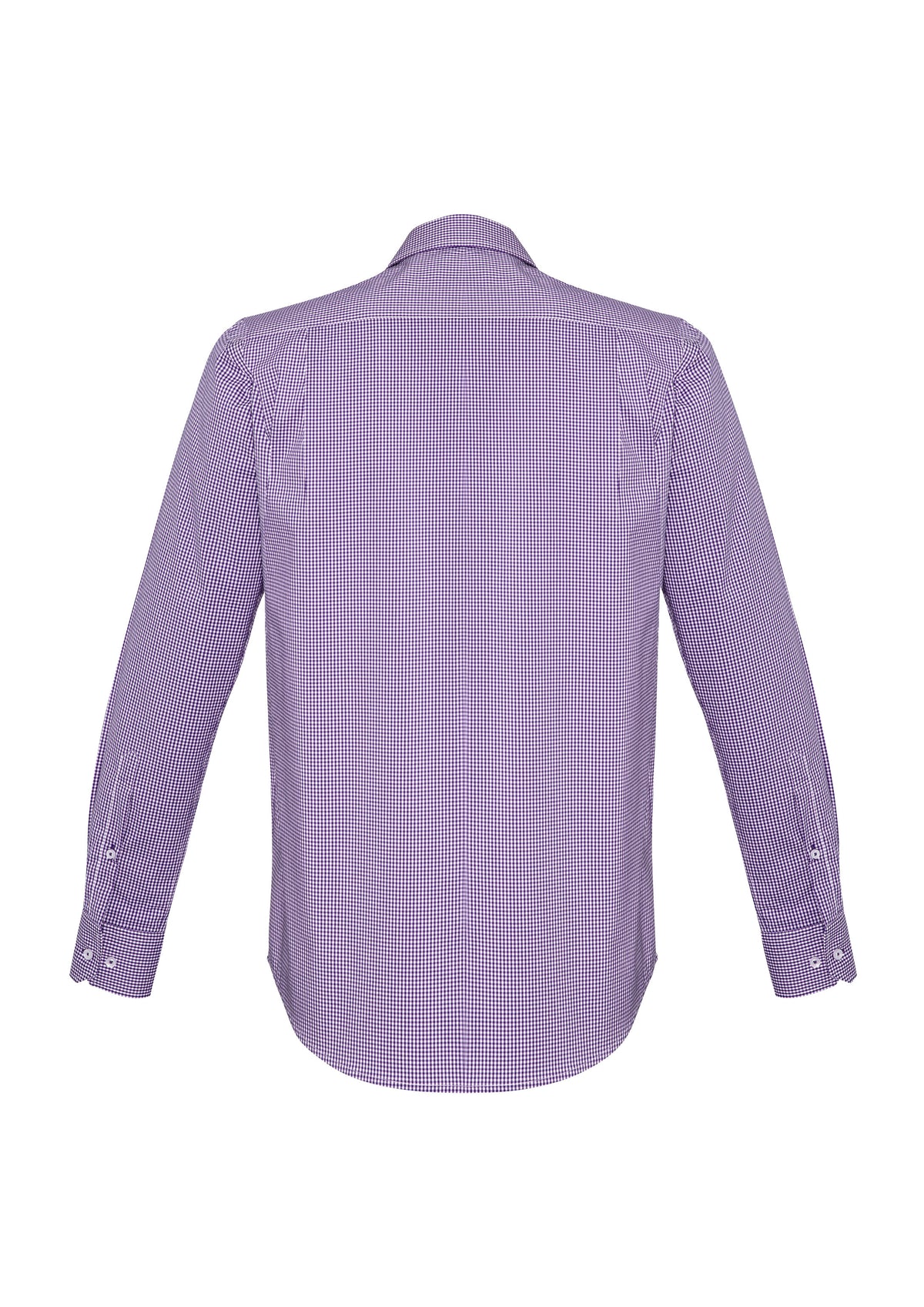 Newport Mens Long Sleeve Shirt - Purple Reign back