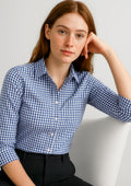 Springfield Womens 3/4 Sleeve Shirt - French Navy