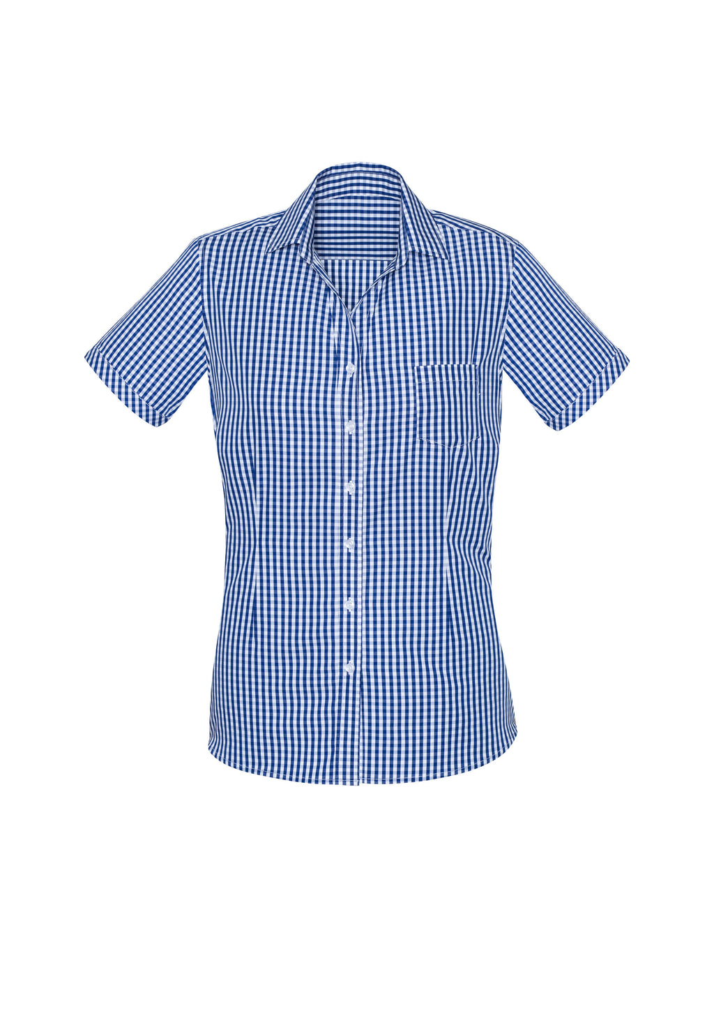 Springfield Womens Short Sleeve Shirt - French Navy back