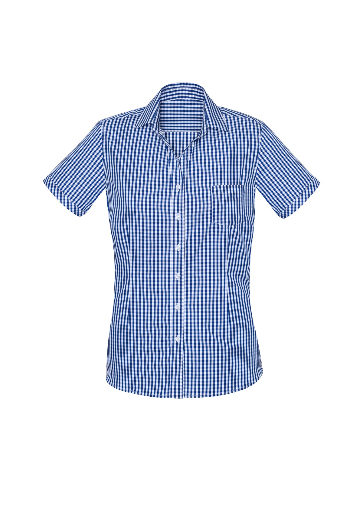 Springfield Womens Short Sleeve Shirt - French Navy back