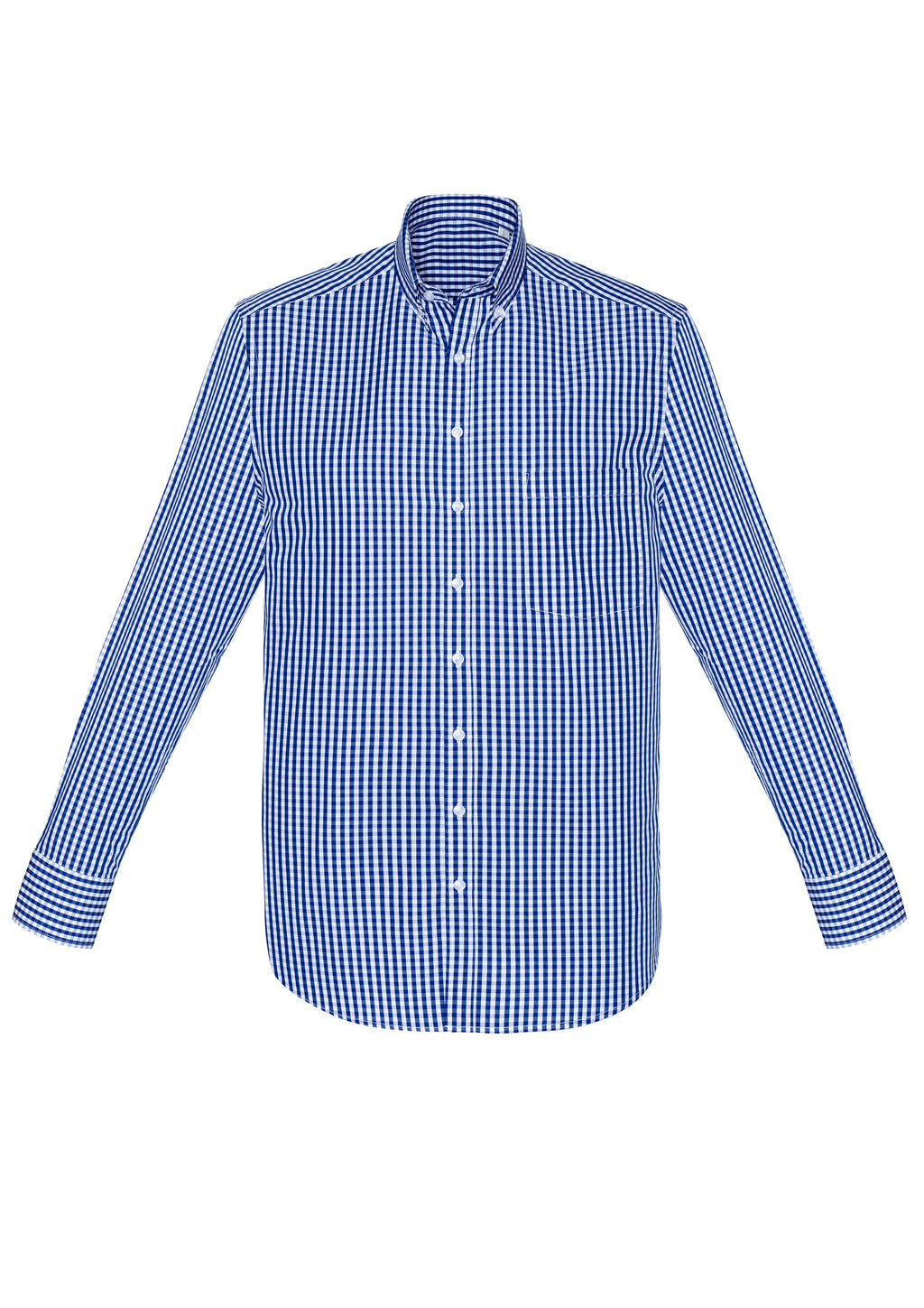 Springfield Mens Long Sleeve Shirt - French Navy back