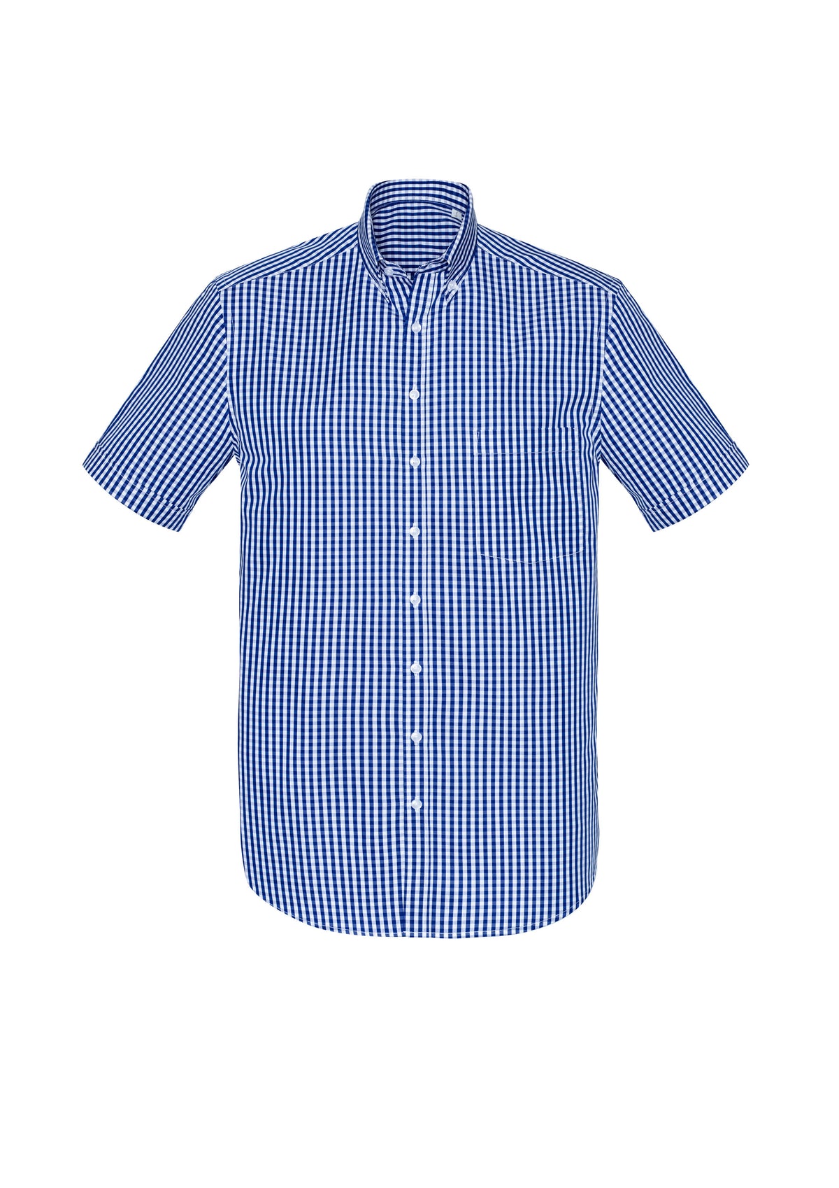 Springfield Mens Short Sleeve Shirt - French Navy back
