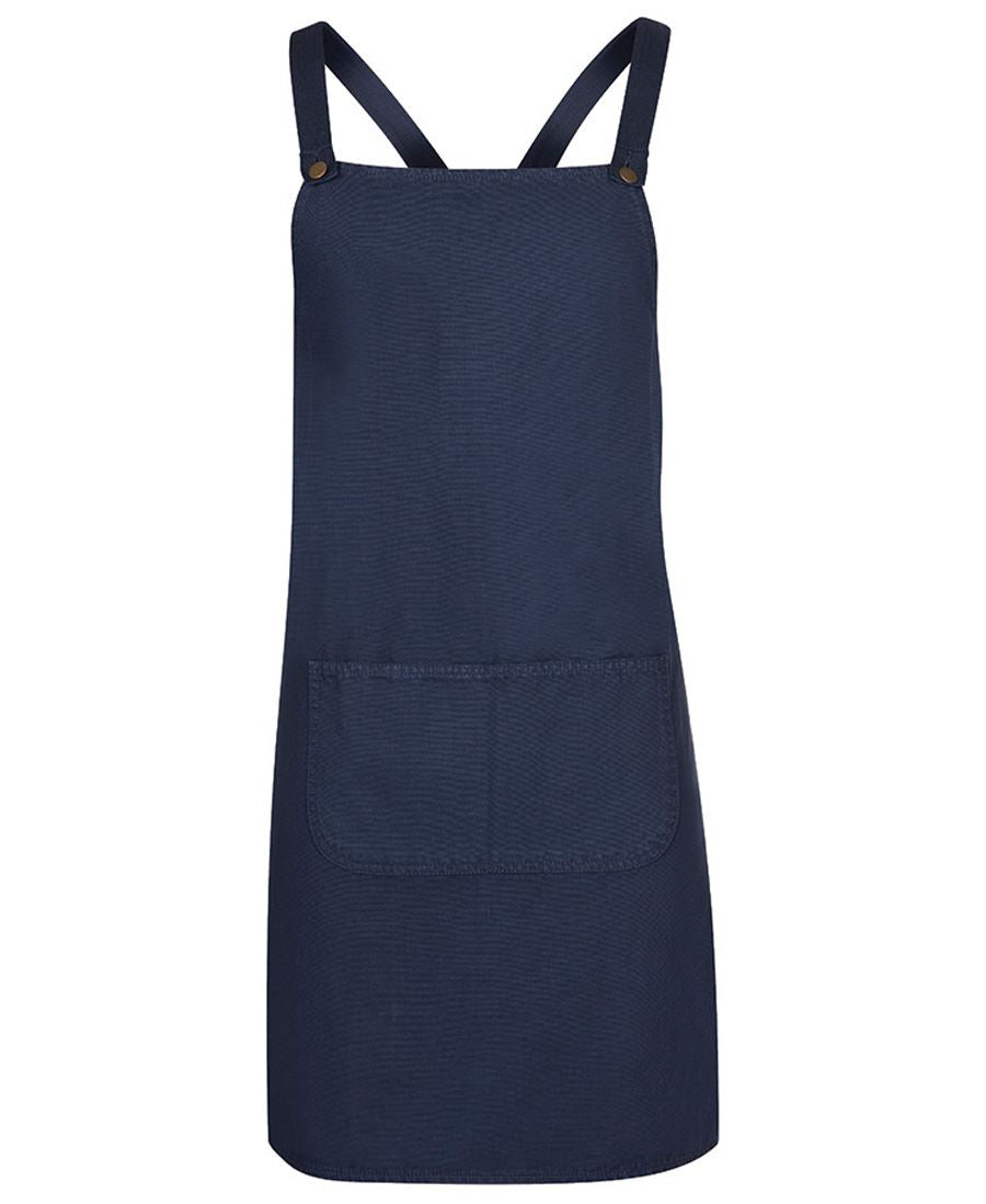 JB's CROSS BACK 78x85 CANVAS APRON (CUSTOM STRAPS)