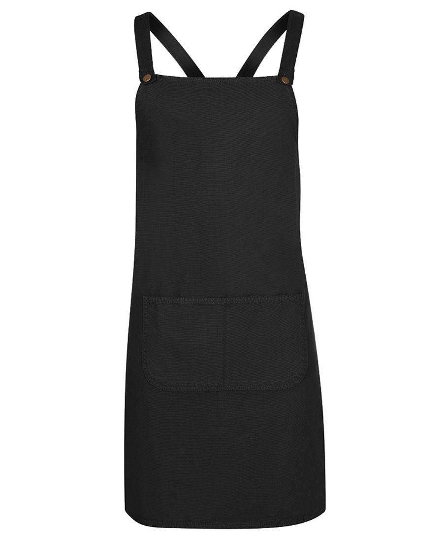 JB's CROSS BACK 78x85 CANVAS APRON (CUSTOM STRAPS)