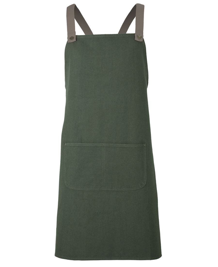 JB's CROSS BACK 78x85 CANVAS APRON (CUSTOM STRAPS)