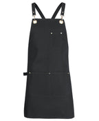 JB's 65x75 Brass Eyelet Crossback Apron with PU Strap