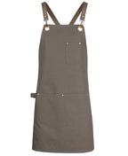 JB's 65x75 Brass Eyelet Crossback Apron with PU Strap