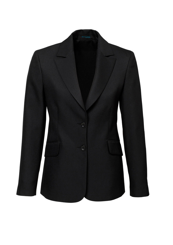 Cool Stretch Womens Longline Jacket - Black